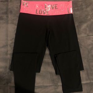 Victoria’s Secret PINK Bling Yoga Leggings!